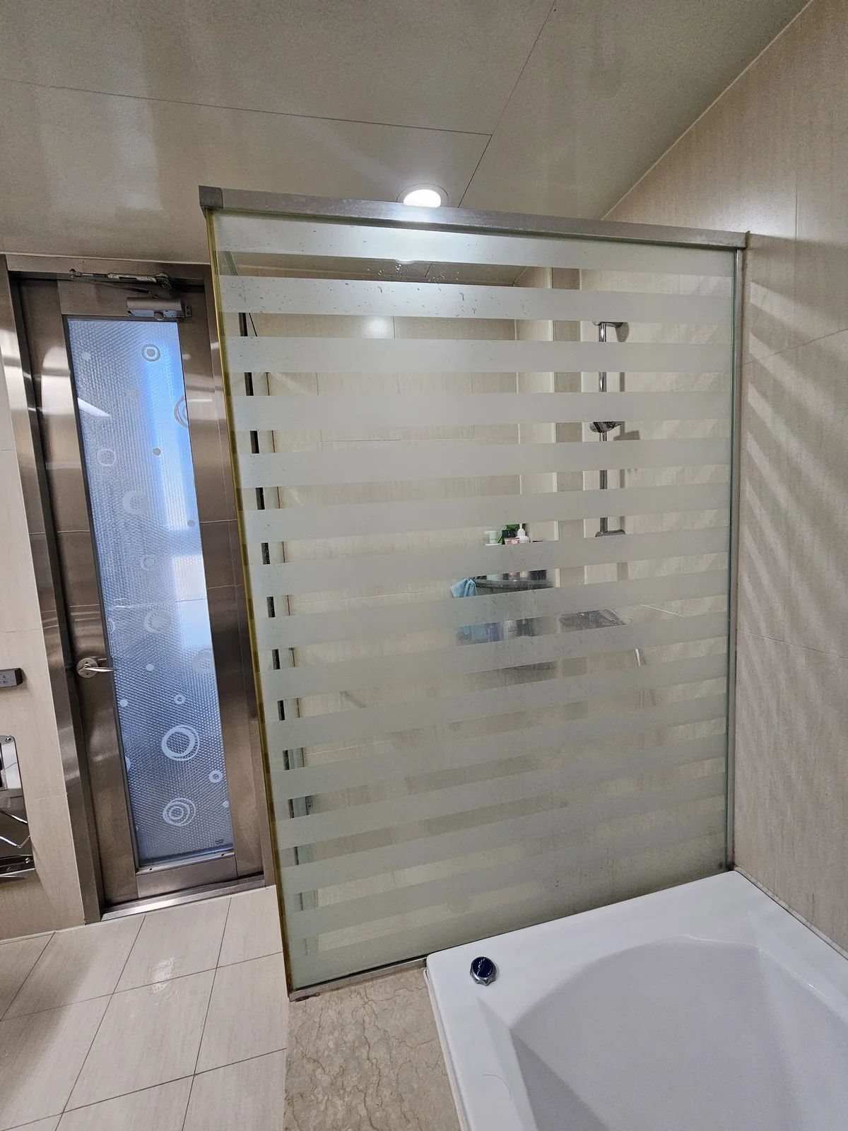 슬라이딩 샤워부스 신규 설치 시공 전 경기 광명시